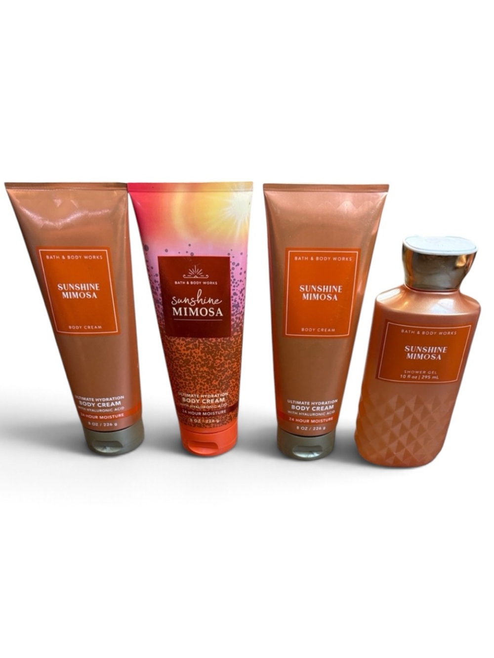 Bath & Body Works Sunshine Mimosa Body Cream & Shower Gel NEW